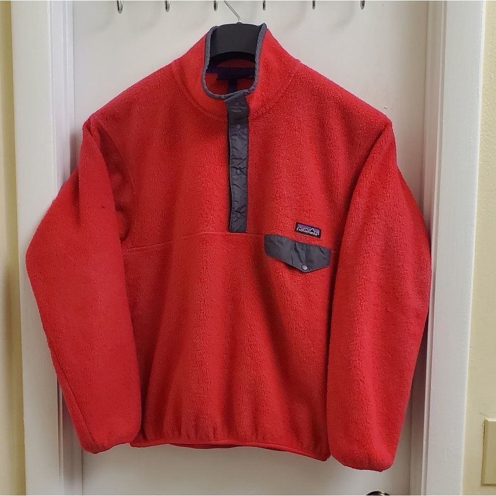 🤩Rare Vintage patagonia fleece pullover size women's medium